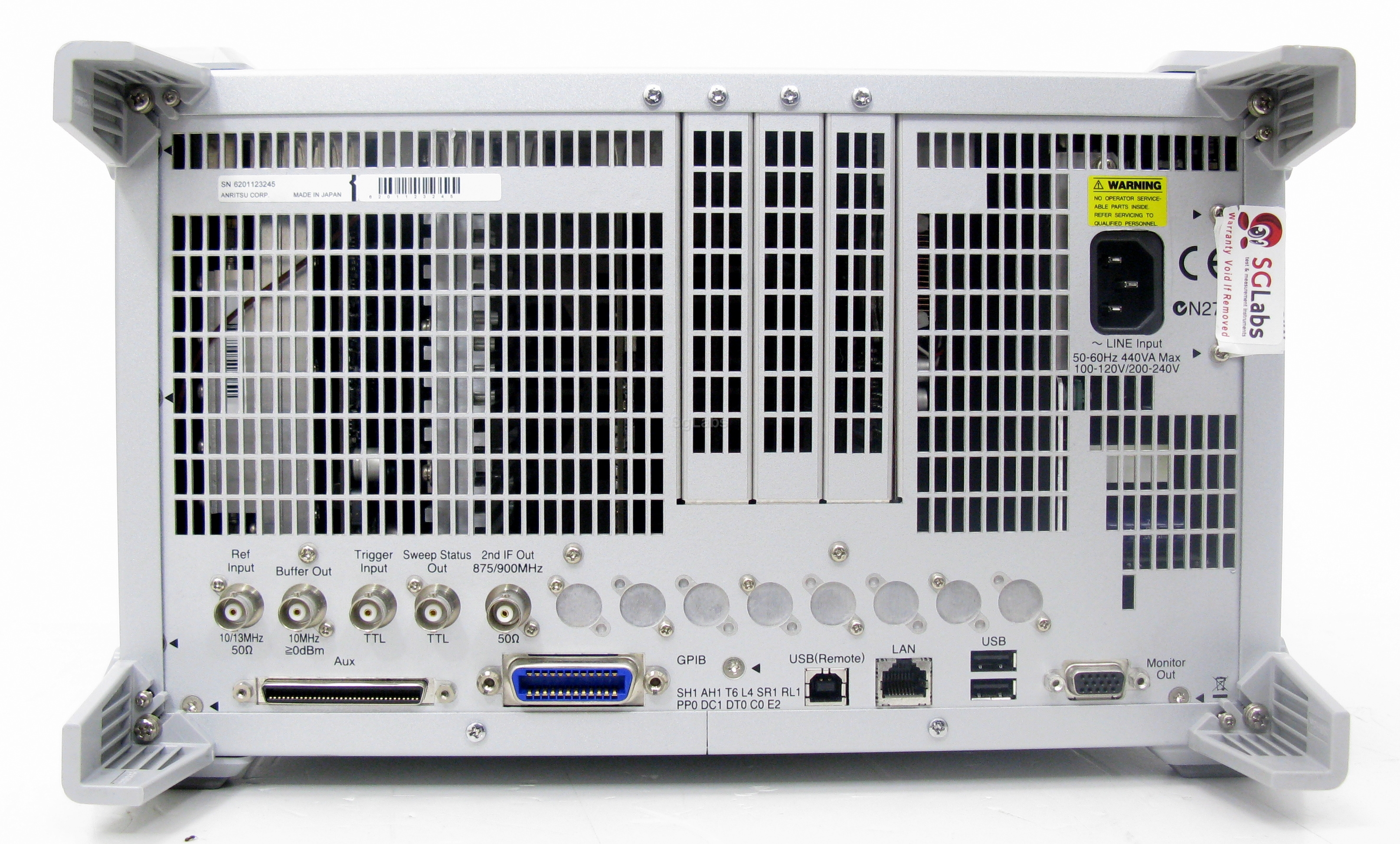 Anritsu MS2691A Spectrum analyzer 50Hz 13.5 GHz