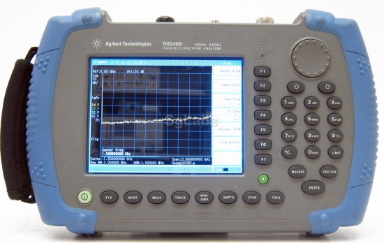 HP Agilent Keysight N9340B Handheld Spectrum Analyzer (HSA) 3 GHz
