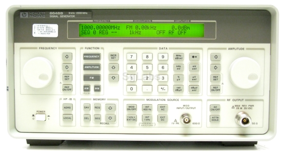HP Agilent Keysight Synthesized RF Signal Generator 9 kHz to 2000 MHz