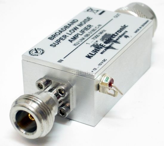 KU LNA BB 0515-2 B N-TM, Broadband Amplifier - Webseite
