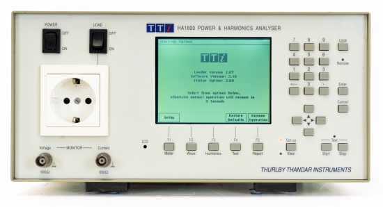 TTi HA1600 Power and Harmonics Analyzer